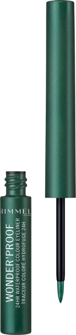 Rimmel London Rimmel Wonder'proof Liner Eyeliner - 003 Green 19 Rimmel London Rimmel Wonder'proof Liner Eyeliner - 003 Green -Cosmetica Promotiewinkel 275x1200 6