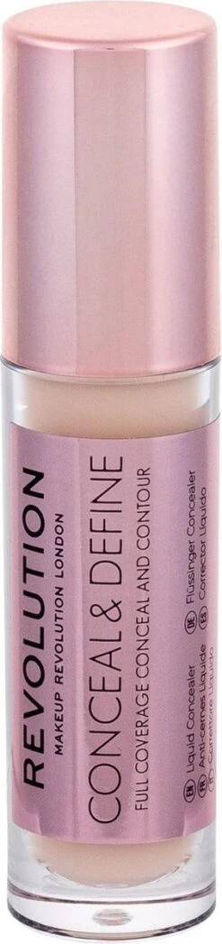 Makeup Revolution - (Conceal & Define Concealer) 3.4 Ml C3 17 Makeup Revolution - (Conceal & Define Concealer) 3.4 Ml C3 -Cosmetica Promotiewinkel 283x1200