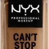 NYX Professional Makeup - Can't Stop Won't Stop Foundation - Caramel -Cosmetica Promotiewinkel 291x1200