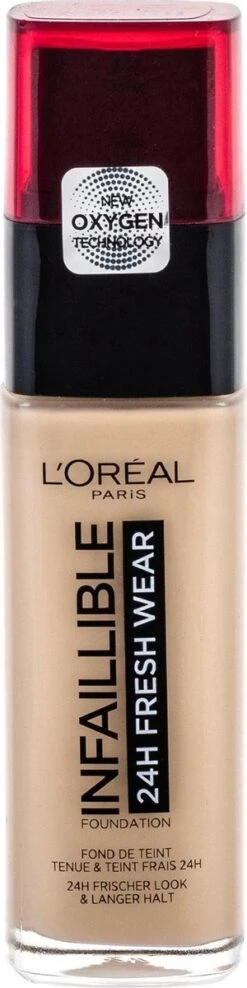 L’Oréal Paris Infallible 24H Fresh Wear Foundation - 125 Natural Rose -Cosmetica Promotiewinkel 300x1200 1