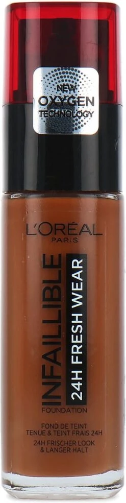 L’Oréal Paris Infallible 24H Fresh Wear Foundation - 365 Deep Golden -Cosmetica Promotiewinkel 301x1200