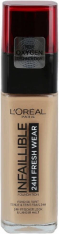 L’Oréal Paris Infallible 24H Fresh Wear Foundation - 125 Natural Rose -Cosmetica Promotiewinkel 303x1200 1