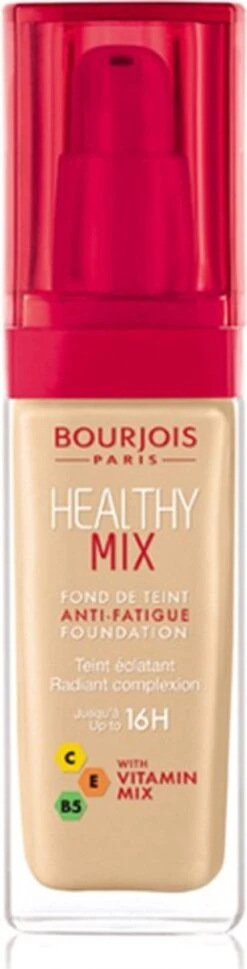 Bourjois Healthy Mix Anti-Fatigue Foundation - 51,5 Rose Vanilla -Cosmetica Promotiewinkel 306x1200