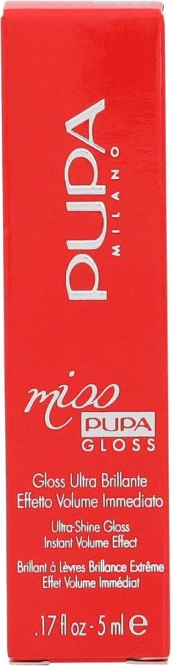 PUPA Milano 020032A305 Lipgloss 5 Ml 305 Essential Red 12 PUPA Milano 020032A305 Lipgloss 5 Ml 305 Essential Red -Cosmetica Promotiewinkel 309x1200 1