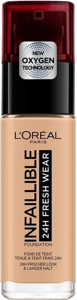 L’Oréal Paris Infallible 24H Fresh Wear Foundation - 125 Natural Rose -Cosmetica Promotiewinkel 310x1200