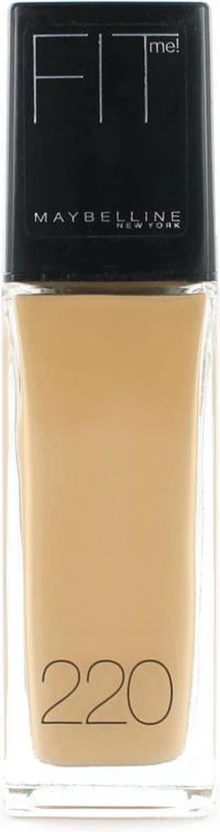 Maybelline Fit Me Liquid Foundation - 220 Natural Beige 3 Maybelline Fit Me Liquid Foundation - 220 Natural Beige