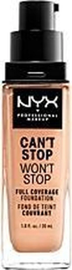 NYX Professional Makeup - Can't Stop Won't Stop Foundation - Natural -Cosmetica Promotiewinkel 320x1200