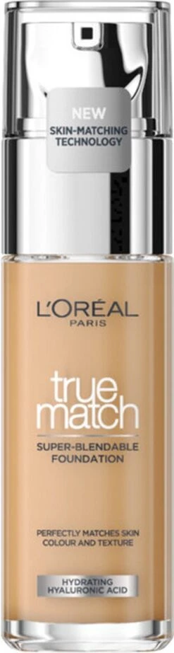 L’Oréal Paris - True Match Foundation - 5.5R/C - Natuurlijk Dekkende Foundation Met Hyaluronzuur En SPF 16 - 30 Ml
