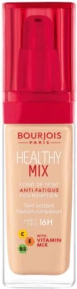 Bourjois Healthy Mix Anti-Fatigue Foundation - 51,5 Rose Vanilla -Cosmetica Promotiewinkel 322x1200