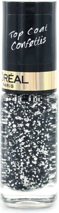 L’Oréal Paris Color Riche Le Vernis - 916 Confettis - Zwart - Nagellak Topcoat 11 L’Oréal Paris Color Riche Le Vernis - 916 Confettis - Zwart - Nagellak Topcoat -Cosmetica Promotiewinkel 334x1200 5