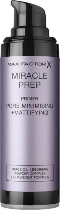 Max Factor Miracle Prep Primer Pore Minimising & Mattifying - 30 Ml -Cosmetica Promotiewinkel 343x1200