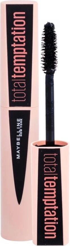 Maybelline Total Temptation Mascara - Zwart 30 Maybelline Total Temptation Mascara - Zwart -Cosmetica Promotiewinkel 345x1200 2