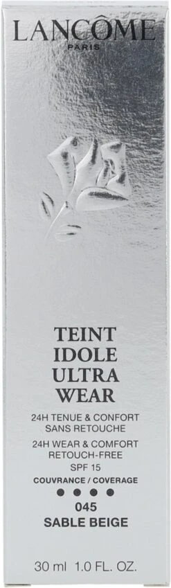Lancôme Teint Idole Ultra Wear Foundation - 045 Sable Beige 25 Lancôme Teint Idole Ultra Wear Foundation - 045 Sable Beige -Cosmetica Promotiewinkel 349x1200 1