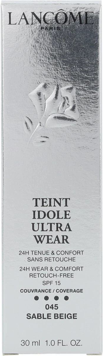 Lancôme Teint Idole Ultra Wear Foundation - 045 Sable Beige 6 Lancôme Teint Idole Ultra Wear Foundation - 045 Sable Beige - Afbeelding 4