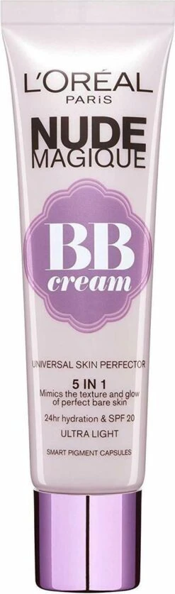 L'Oréal Nude Magique BB Cream - Very Light Skin Tone -Cosmetica Promotiewinkel 354x1200 1