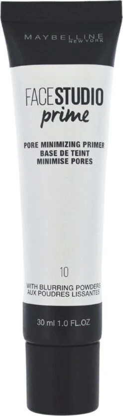 Maybelline Face Studio Prime - 10 Pore Minimizing Primer 18 Maybelline Face Studio Prime - 10 Pore Minimizing Primer -Cosmetica Promotiewinkel 356x1200