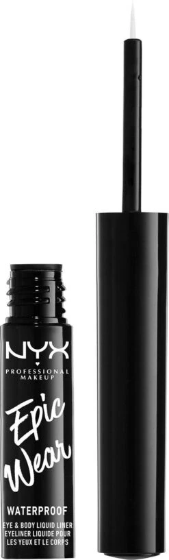 NYX Professional Makeup Epic Wear Liquid Eyeliner - White EWSPLL04 - 3.5 Ml -Cosmetica Promotiewinkel 363x1200 3