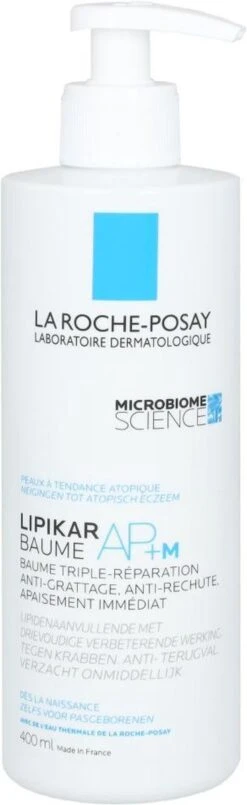 La Roche Lipikar Baume AP+M W/Pump 400ml -Cosmetica Promotiewinkel 368x1200 5