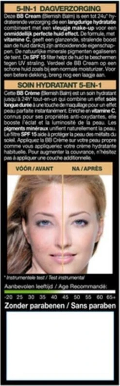 Garnier Face SkinActive - BB Cream Classic Light 5-in-1 Dagverzorging - 2x 50 Ml -Cosmetica Promotiewinkel 374x1200 1