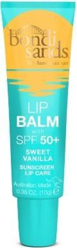 Bondi Sands - SPF 50+ Sunscreen Lip Balm Sweet Vanilla -Cosmetica Promotiewinkel 375x1200