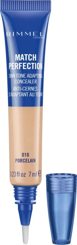 Rimmel London Match Perfection Concealer - 010 Porcelain -Cosmetica Promotiewinkel 376x1200