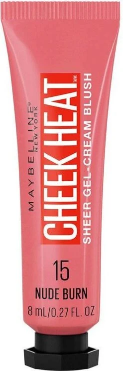 Maybelline Cheek Heat Blush 15 Nude Burn 15 G Crème -Cosmetica Promotiewinkel 399x1200 1