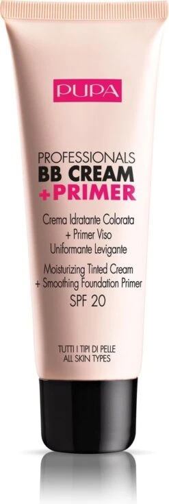Pupa Milano Professionals BB Cream + Primer - Nude 001 29 Pupa Milano Professionals BB Cream + Primer - Nude 001 -Cosmetica Promotiewinkel 403x1200