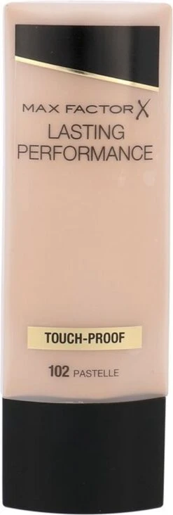 Max Factor Facefinity Lasting Performance Foundation 102 Pastelle 25 Max Factor Facefinity Lasting Performance Foundation 102 Pastelle -Cosmetica Promotiewinkel 405x1200