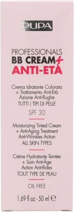 Pupa Milano Professionals BB Cream + Anti-Eta - 001 Nude 17 Pupa Milano Professionals BB Cream + Anti-Eta - 001 Nude -Cosmetica Promotiewinkel 423x1200 2