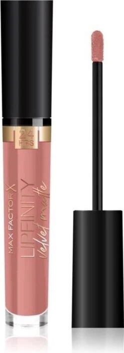 Max Factor Lipfinity Velvet Matte Lippenstift - 015 Nude Silk Nude -Cosmetica Promotiewinkel 423x1200 5