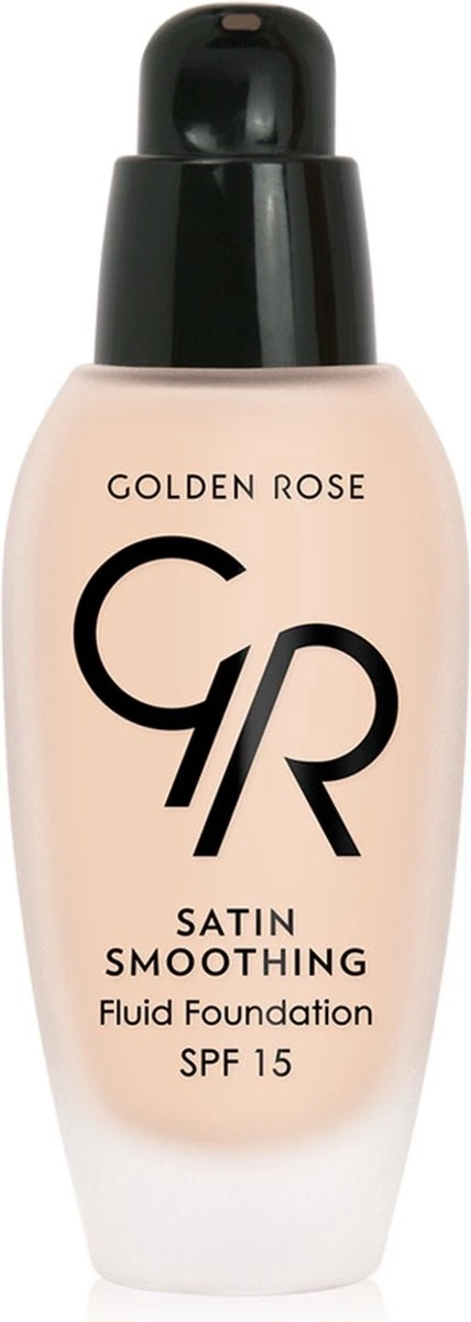 Golden Rose Satin Smoothing Fluid Foundation NO: 28 Vloeibare Foundation Met SPF15 En Vitamine E 5 Golden Rose Satin Smoothing Fluid Foundation NO: 28 Vloeibare Foundation Met SPF15 En Vitamine E - Afbeelding 3