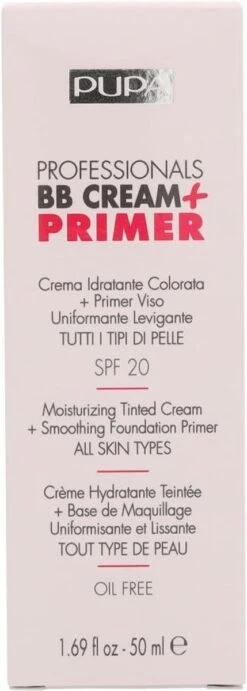 Pupa Milano Professionals BB Cream + Primer - Nude 001 36 Pupa Milano Professionals BB Cream + Primer - Nude 001 -Cosmetica Promotiewinkel 429x1200