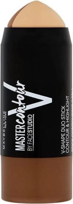 Maybelline Master Contour V-Shape Duo Stick - Medium - Contouring -Cosmetica Promotiewinkel 433x1200 1