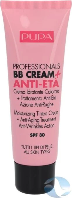 Pupa Milano Professionals BB Cream + Anti-Eta - 001 Nude 25 Pupa Milano Professionals BB Cream + Anti-Eta - 001 Nude -Cosmetica Promotiewinkel 435x1200 3