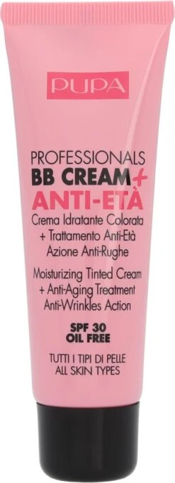 PUPA Milano Pupa Professionals BB Creme Anti-Eta SPF30 002 Sand 19 PUPA Milano Pupa Professionals BB Creme Anti-Eta SPF30 002 Sand -Cosmetica Promotiewinkel 436x1200