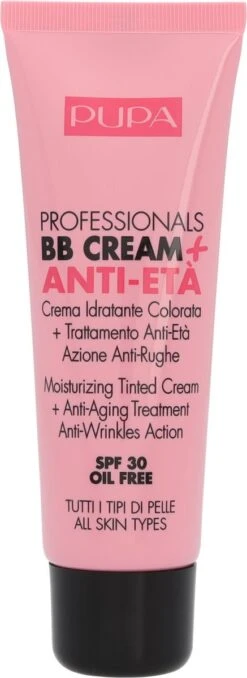 Pupa Milano Professionals BB Cream + Anti-Eta - 001 Nude 20 Pupa Milano Professionals BB Cream + Anti-Eta - 001 Nude -Cosmetica Promotiewinkel 437x1200 3