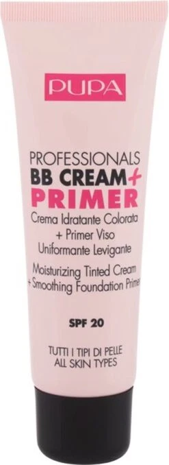 Pupa Milano Professionals BB Cream + Primer - Nude 001 30 Pupa Milano Professionals BB Cream + Primer - Nude 001 -Cosmetica Promotiewinkel 437x1200 5