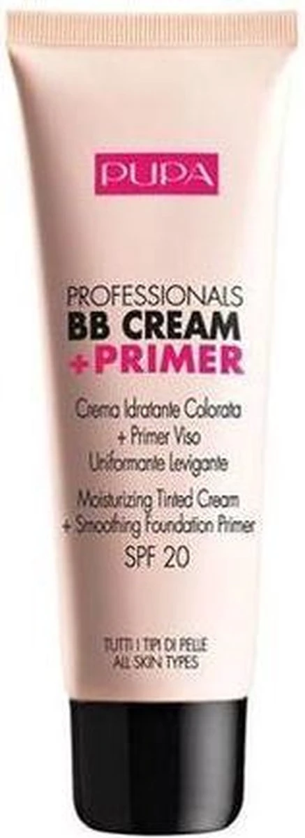 Pupa Milano Professionals BB Cream + Primer - 002 Sand 16 Pupa Milano Professionals BB Cream + Primer - 002 Sand - Afbeelding 14