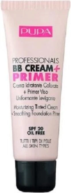 Pupa Milano Professionals BB Cream + Primer - Nude 001 33 Pupa Milano Professionals BB Cream + Primer - Nude 001 -Cosmetica Promotiewinkel 444x1200 1