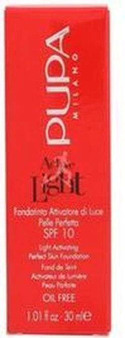 Pupa Active Light Foundation 020 Nude -Cosmetica Promotiewinkel 444x1200