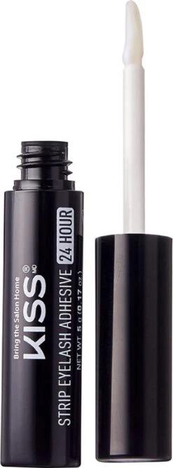 KISS - Strip Eyelash Adhesive 24 Hour Clear -Cosmetica Promotiewinkel 446x1200 1