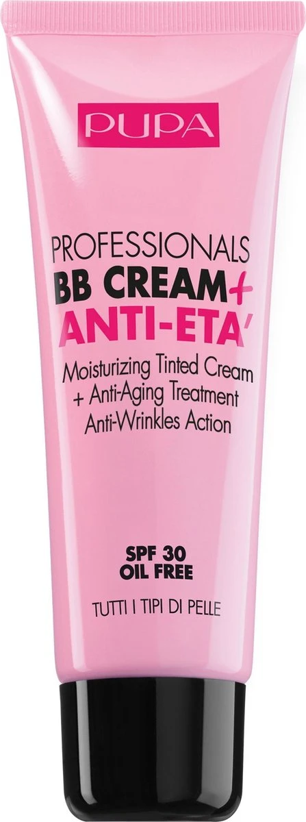 Pupa Milano Professionals BB Cream + Anti-Eta - 001 Nude 10 Pupa Milano Professionals BB Cream + Anti-Eta - 001 Nude - Afbeelding 8