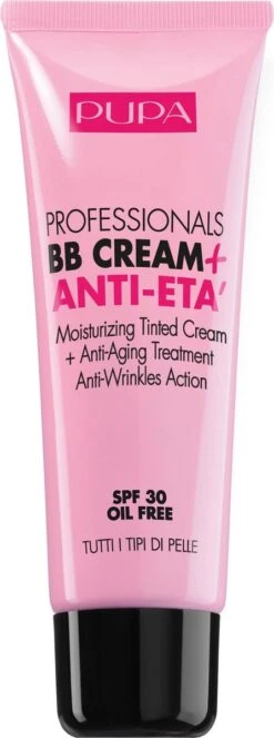 PUPA Milano Pupa Professionals BB Creme Anti-Eta SPF30 002 Sand 22 PUPA Milano Pupa Professionals BB Creme Anti-Eta SPF30 002 Sand -Cosmetica Promotiewinkel 447x1200