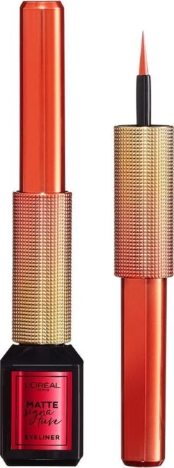 L’Oréal Paris Paris Electric Nights Superliner Matte Signature Eyeliner - Limited Edition – 11 Red Signature – Rood -Cosmetica Promotiewinkel 447x1200 3