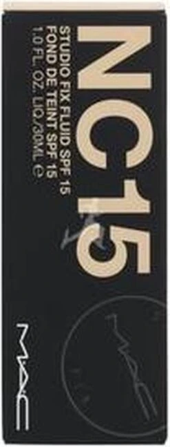 MAC Cosmetics Studio Fix Fluid Foundation - NC15 -Cosmetica Promotiewinkel 458x1200
