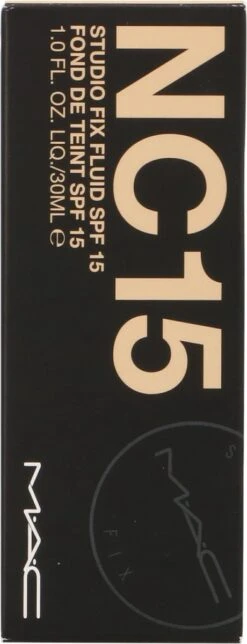 MAC Cosmetics Studio Fix Fluid Foundation - NC15 -Cosmetica Promotiewinkel 460x1200 1