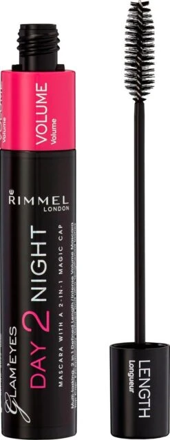 Rimmel London Day2Night 2-in-1 Mascara Voor Een Dag- En Avondlook - 001 Black -Cosmetica Promotiewinkel 464x1200 2