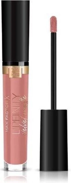 Max Factor Lipfinity Velvet Matte Lippenstift - 015 Nude Silk Nude -Cosmetica Promotiewinkel 470x1200 2