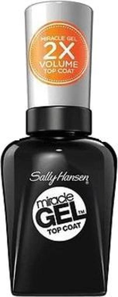 Sally Hansen Miracle Gel Nagellak Top Coat 2.0 - 101 Transparant 11 Sally Hansen Miracle Gel Nagellak Top Coat 2.0 - 101 Transparant - Afbeelding 9