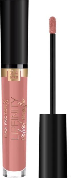 Max Factor Lipfinity Velvet Matte Lippenstift - 015 Nude Silk Nude -Cosmetica Promotiewinkel 480x1200 1